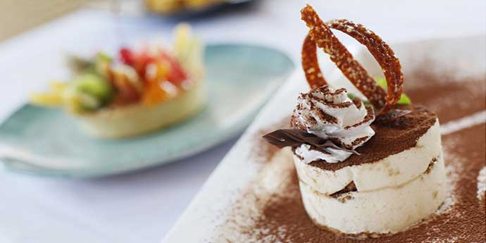 Plat type de Les Hortensias à Urt