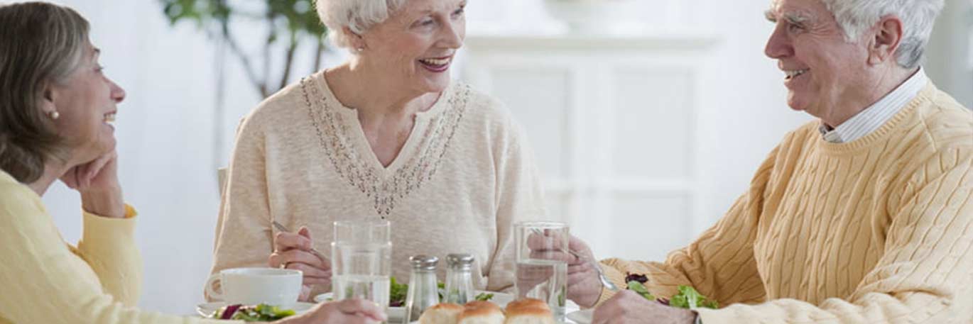 Salle du restaurant de l'EHPAD Les Hortensias